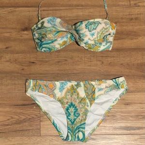 J.Crew Vista Paisley Bikini Set